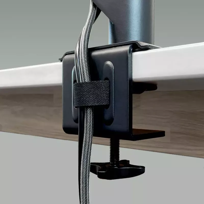Desk Mount Gas Spring Monitor Arm Arctic X1-3D — für Bildschirme bis 43 Zoll / 10 kg, VESA 75x75–100x100, schwarz