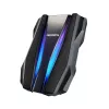 Externe Festplatte ADATA HD770G 2 TB 2,5 Zoll USB 3.2 Gen 1 Schwarz, stoßfest, busgespeist