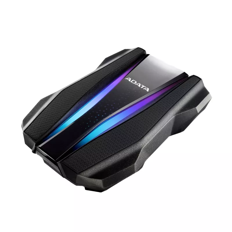 Externe Festplatte ADATA HD770G 2 TB 2,5 Zoll USB 3.2 Gen 1 Schwarz, stoßfest, busgespeist