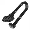 Netzkabel Akasa G-Nexus PX24 12+4-Pin 8 x 3-Pin Schwarz