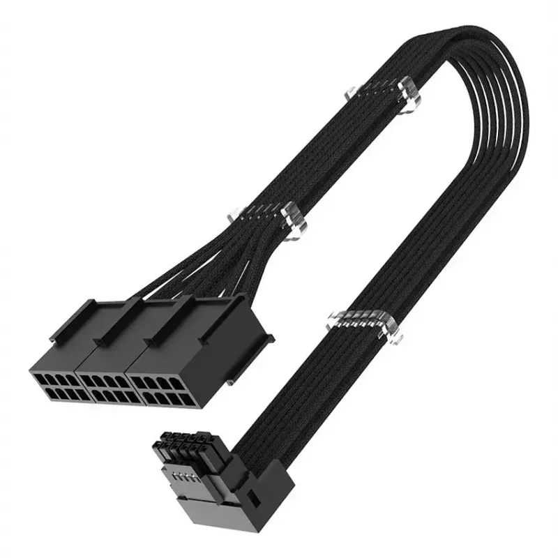 Netzkabel Akasa G-Nexus PX24 12+4-Pin 8 x 3-Pin Schwarz