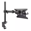 StarTech.com Laptop-Desk-Mount – Monitor- und Laptop-Halterung – Displays bis 34 Zoll (8 kg) & Laptops (4,5 kg) – Gelenkiger VESA-Laptoptischarm – Klemmen-/Tüllenmontage
