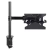StarTech.com Laptop-Desk-Mount – Monitor- und Laptop-Halterung – Displays bis 34 Zoll (8 kg) & Laptops (4,5 kg) – Gelenkiger VESA-Laptoptischarm – Klemmen-/Tüllenmontage