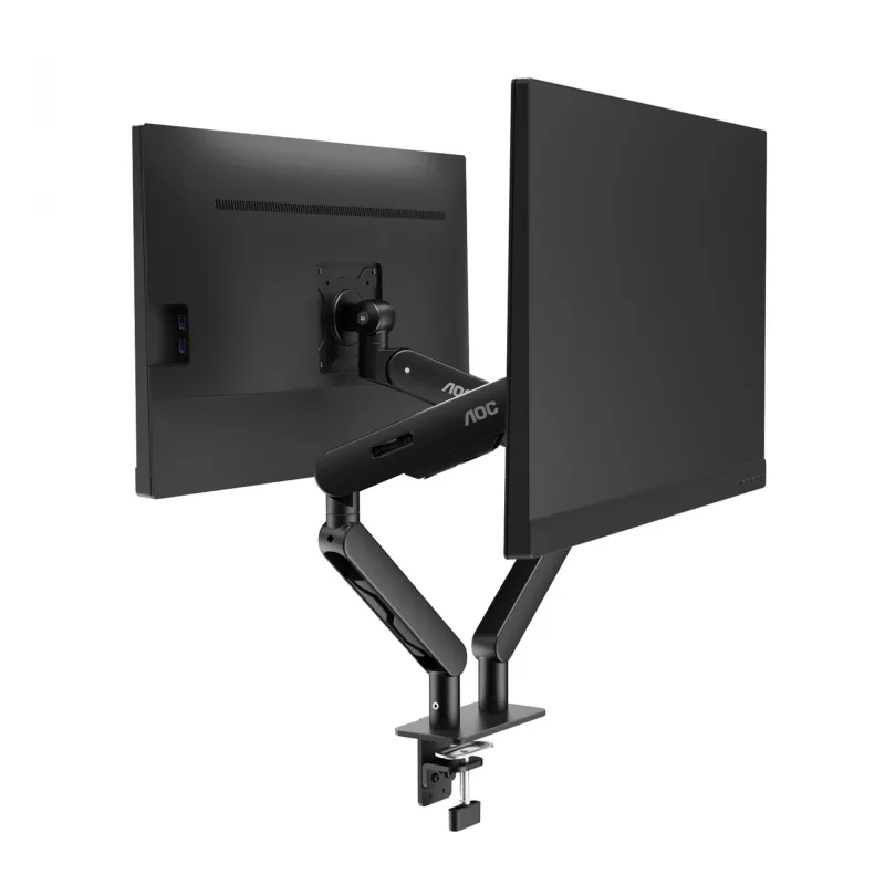 Monitorhalterung AOC AM420B 34 Zoll Tisch Schwarz Klemme/Durchsteckmontage