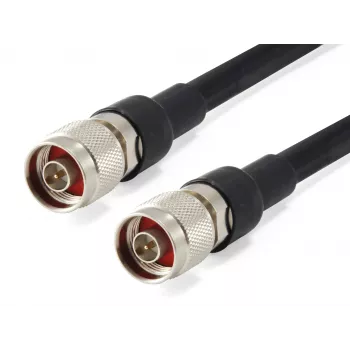 LevelOne 1m Antennenkabel, CFD-400, N-Stecker auf N-Stecker, Innen-/Außenbereich
