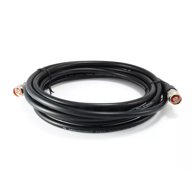 LevelOne 5m Antennenkabel, CFD-400, N-Stecker auf N-Stecker, Innen-/Außenbereich