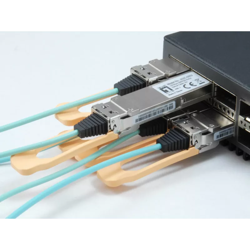 LevelOne AOC-0502 Netzwerk-Transceiver-Modul Glasfaser 103100 Mbit/s QSFP28 850 nm