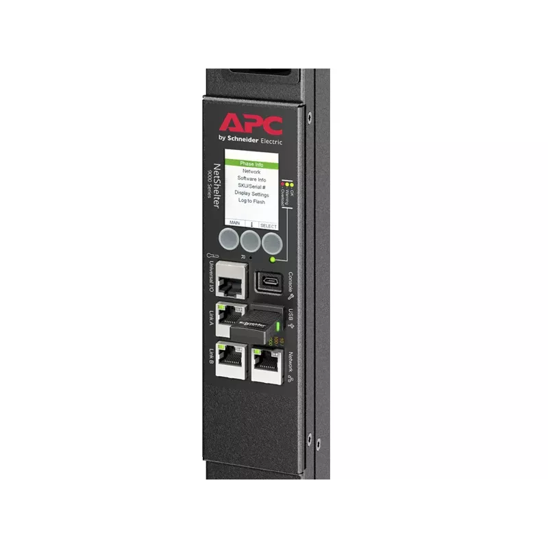 APC APDU9953 power distribution unit (PDU) 24 AC outlet(s) 0U Schwarz