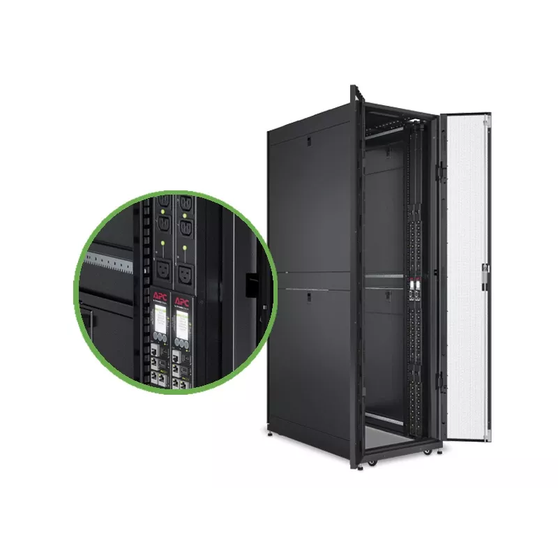 APC APDU9953 power distribution unit (PDU) 24 AC outlet(s) 0U Schwarz