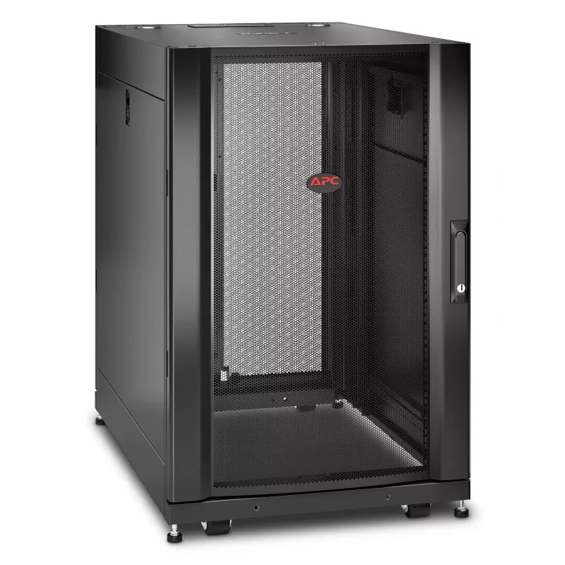 APC NetShelter SX, Server-Rack-Gehäuse, 18U, Schwarz, 925H x 600W x 900D mm