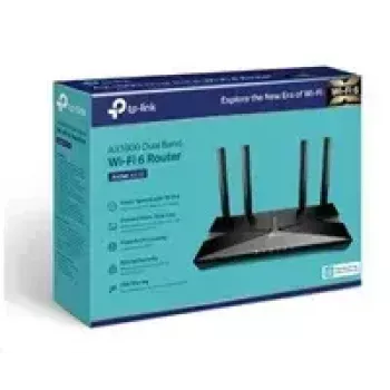 TP-LINK Dual-Band Wi-Fi 6 Router Archer AX20 802.11ax, 574+1201 Mbit/s, 10/100/1000 Mbit/s, Ethernet LAN (RJ-45) Ports 4, Antennenanzahl 4