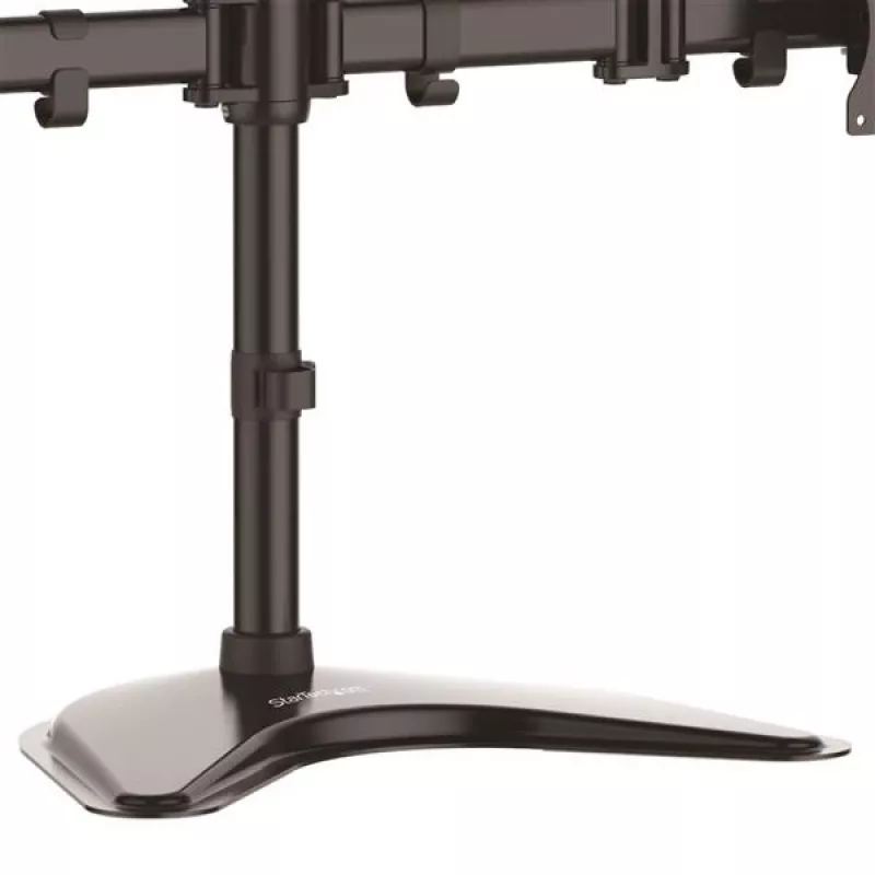 StarTech.com Quad-Monitor Desktop-Standfuß – artikulierend, freistehend, 8 kg, 33 cm (13 Zoll), 68,6 cm (27 Zoll), 100 x 100 mm, Schwarz