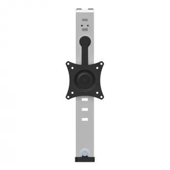 StarTech.com Cubicle Monitor Mount - Einzel-Monitoraufhängung für Trennwände - bis zu 34 Zoll VESA-Montageanzeige - höhenverstellbare ergonomische Büro-Trennwand-Hängevorrichtung mit Haken- und Klemmhalterung