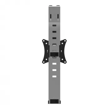 StarTech.com Cubicle Monitor Mount - Einzel-Monitoraufhängung für Trennwände - bis zu 34 Zoll VESA-Montageanzeige - höhenverstellbare ergonomische Büro-Trennwand-Hängevorrichtung mit Haken- und Klemmhalterung