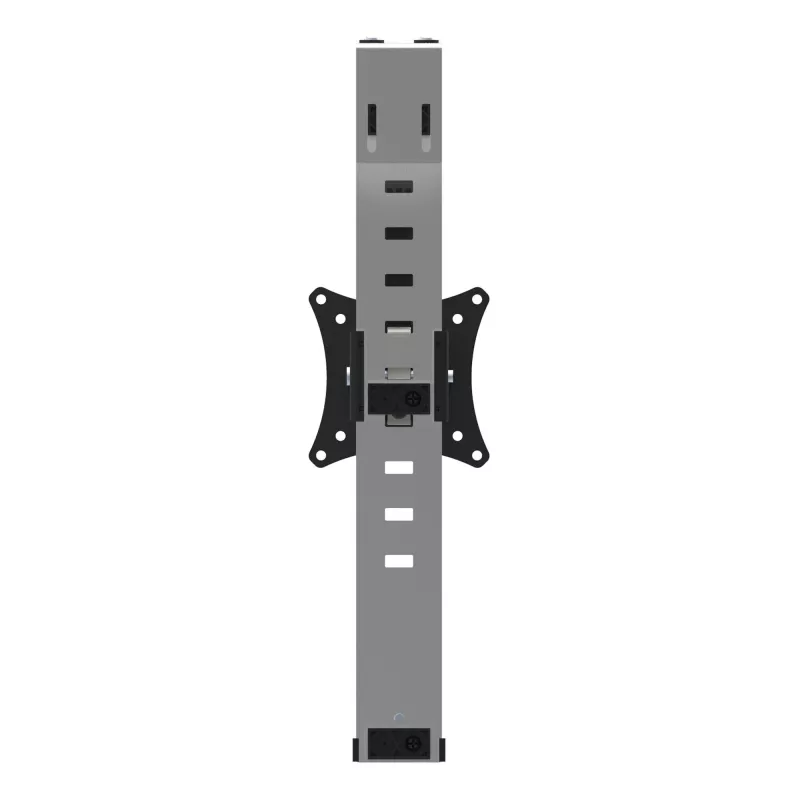 StarTech.com Cubicle Monitor Mount - Einzel-Monitoraufhängung für Trennwände - bis zu 34 Zoll VESA-Montageanzeige - höhenverstellbare ergonomische Büro-Trennwand-Hängevorrichtung mit Haken- und Klemmhalterung