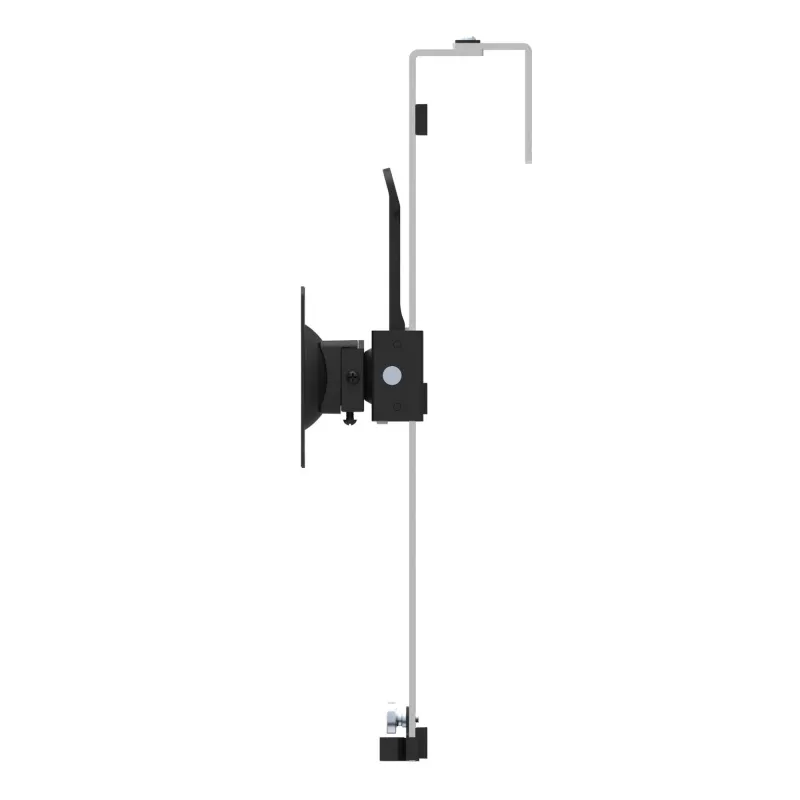StarTech.com Cubicle Monitor Mount - Einzel-Monitoraufhängung für Trennwände - bis zu 34 Zoll VESA-Montageanzeige - höhenverstellbare ergonomische Büro-Trennwand-Hängevorrichtung mit Haken- und Klemmhalterung