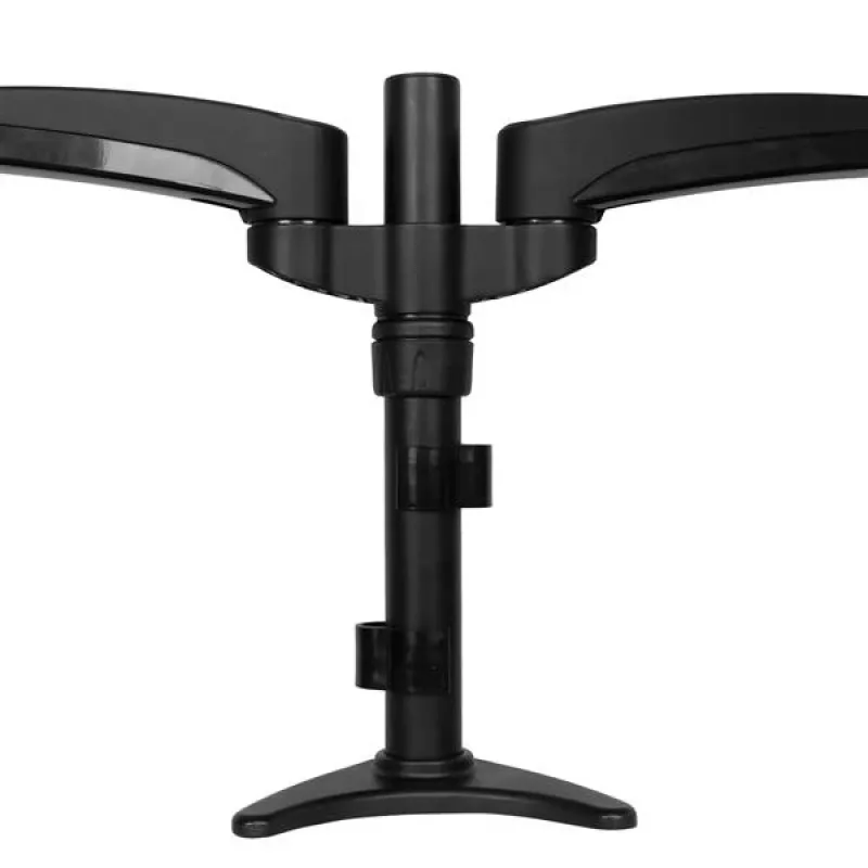 StarTech.com Doppelmonitor-Tischhalterung - verstellbar, Klemme, 13,6 kg, 30,5 cm (12 Zoll), 61 cm (24 Zoll), 100 x 100 mm, Schwarz