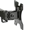 StarTech.com Desk Mount Dual Monitor Arm - Desk Clamp / Grommet VESA Monitor Mount for up to 32 inch Displays - Ergonomic Articulating Monitor Arm - Height Adjustable/Tilt/Swivel/Rotating