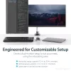 StarTech.com Schreibtischmontage Dual-Monitorarm – vollbeweglich gelenkig – Premium