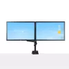 StarTech.com Schreibtischhalterung dualer Monitorarm, voll bewegliche Monitorhalterung für 2x VESA-Bildschirme bis 32 Zoll (8 kg), höhenverstellbar, Klemm-/Tischdurchführungshalterung, mechanische Feder