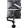 StarTech.com Schreibtischhalterung dualer Monitorarm, voll bewegliche Monitorhalterung für 2x VESA-Bildschirme bis 32 Zoll (8 kg), höhenverstellbar, Klemm-/Tischdurchführungshalterung, mechanische Feder