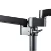 StarTech.com Schreibtischhalterung dualer Monitorarm, voll bewegliche Monitorhalterung für 2x VESA-Bildschirme bis 32 Zoll (8 kg), höhenverstellbar, Klemm-/Tischdurchführungshalterung, mechanische Feder