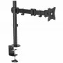 StarTech.com Schreibtisch Monitorarm für bis zu 34 Zoll (8 kg) VESA-kompatible Displays - Gelenkige Säulenhalterung für Einzelmonitore - Ergonomische höhenverstellbare Monitorhalterung - Tischklemme/Kabeldurchführung