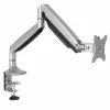StarTech.com Schreibtisch-Monitorhalterung - Hochbelastbare ergonomische VESA-Monitorhalterung - Einzelner 9-kg-Bildschirm - Vollbeweglich, höhenverstellbar, gelenkig - Aluminium - Tischklemme/Tischdurchführung - Silber