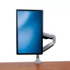 StarTech.com Schreibtisch-Monitorhalterung - Hochbelastbare ergonomische VESA-Monitorhalterung - Einzelner 9-kg-Bildschirm - Vollbeweglich, höhenverstellbar, gelenkig - Aluminium - Tischklemme/Tischdurchführung - Silber