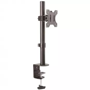 StarTech.com Einzelmonitor-Tischhalterung – Robuste Mastmontage für einen Bildschirm, bis 8 kg, VESA-kompatibel – Ergonomische, höhenverstellbare Monitorhalterung – Tischklemme/Tischdurchführung