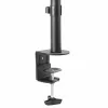 StarTech.com Einzelmonitor-Tischhalterung – Robuste Mastmontage für einen Bildschirm, bis 8 kg, VESA-kompatibel – Ergonomische, höhenverstellbare Monitorhalterung – Tischklemme/Tischdurchführung