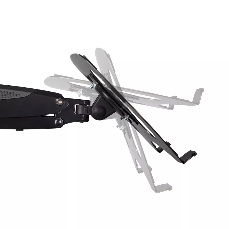 StarTech.com Schreibtischhalterung für Laptops – voll beweglicher Gelenkarm für Laptop oder einzelnen 34-Zoll-Monitor – VESA-Halterungsplatte für Laptops – ergonomisch verstellbarer Notebook-Ständer – Tischklemme