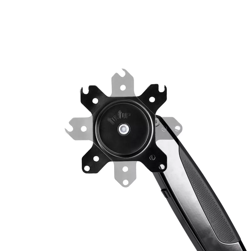 StarTech.com Schreibtischhalterung für Laptops – voll beweglicher Gelenkarm für Laptop oder einzelnen 34-Zoll-Monitor – VESA-Halterungsplatte für Laptops – ergonomisch verstellbarer Notebook-Ständer – Tischklemme