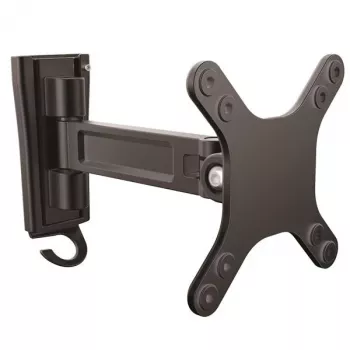 StarTech.com Wandmontage-Monitorarm - Einzelgelenk, 15 kg, 33 cm (13 Zoll), 68,6 cm (27 Zoll), 75 x 75 mm, 100 x 100 mm, Schwarz