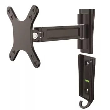 StarTech.com Wandmontage-Monitorarm - Einzelgelenk, 15 kg, 33 cm (13 Zoll), 68,6 cm (27 Zoll), 75 x 75 mm, 100 x 100 mm, Schwarz