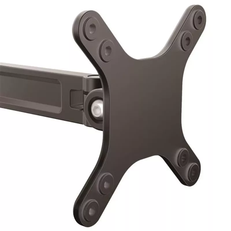 StarTech.com Wandmontage-Monitorarm - Einzelgelenk, 15 kg, 33 cm (13 Zoll), 68,6 cm (27 Zoll), 75 x 75 mm, 100 x 100 mm, Schwarz