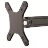 StarTech.com Wandmontage-Monitorarm - Einzelgelenk, 15 kg, 33 cm (13 Zoll), 68,6 cm (27 Zoll), 75 x 75 mm, 100 x 100 mm, Schwarz