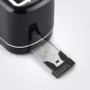 Toaster Severin AT 4321 2 Scheiben 850 W Schwarz