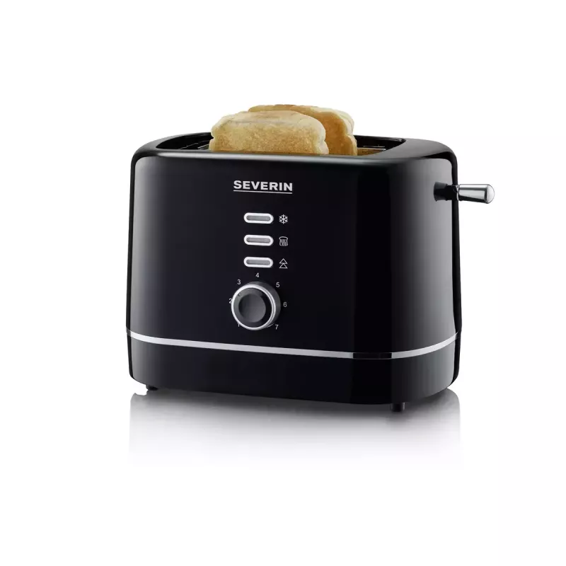 Toaster Severin AT 4321 2 Scheiben 850 W Schwarz