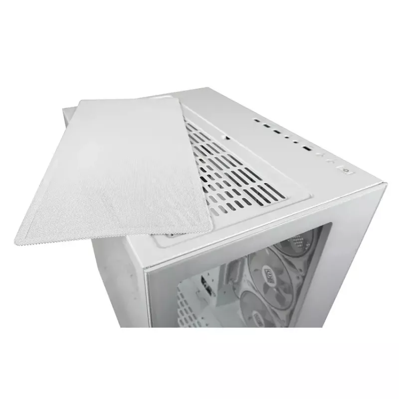 PC-Gehäuse LC-Power Gaming 807W Midi Tower Weiß