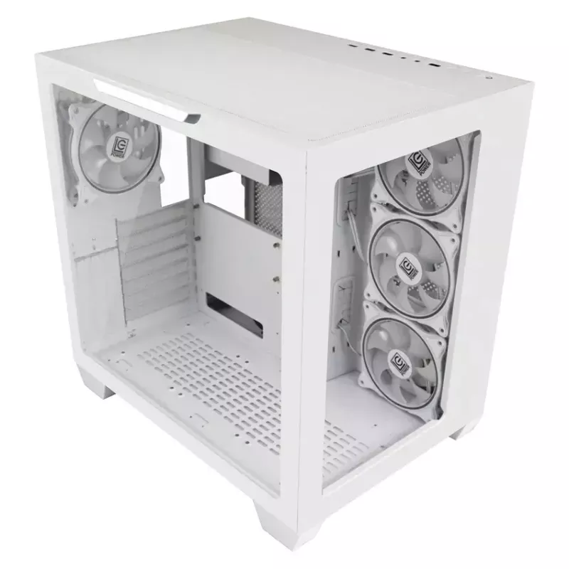 PC-Gehäuse LC-Power Gaming 807W Midi Tower Weiß