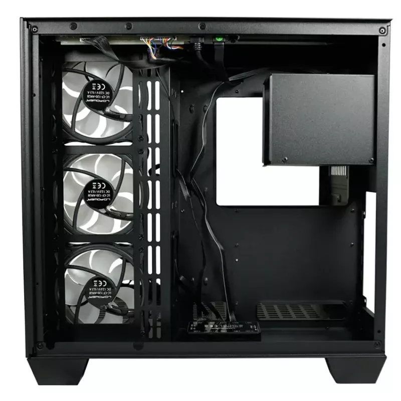 PC-Gehäuse LC-Power 809B Midi Tower Schwarz