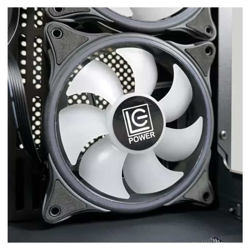 PC-Gehäuse LC-Power 809B Midi Tower Schwarz