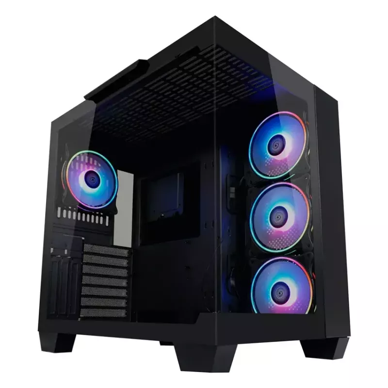 PC-Gehäuse LC-Power 809B Midi Tower Schwarz