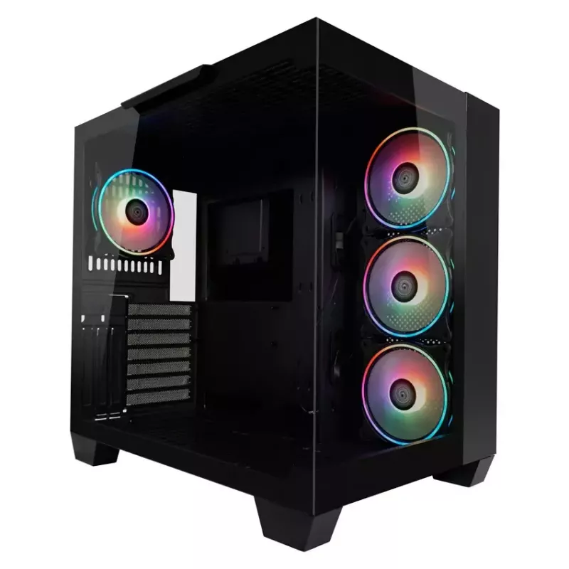 PC-Gehäuse LC-Power 809B Midi Tower Schwarz