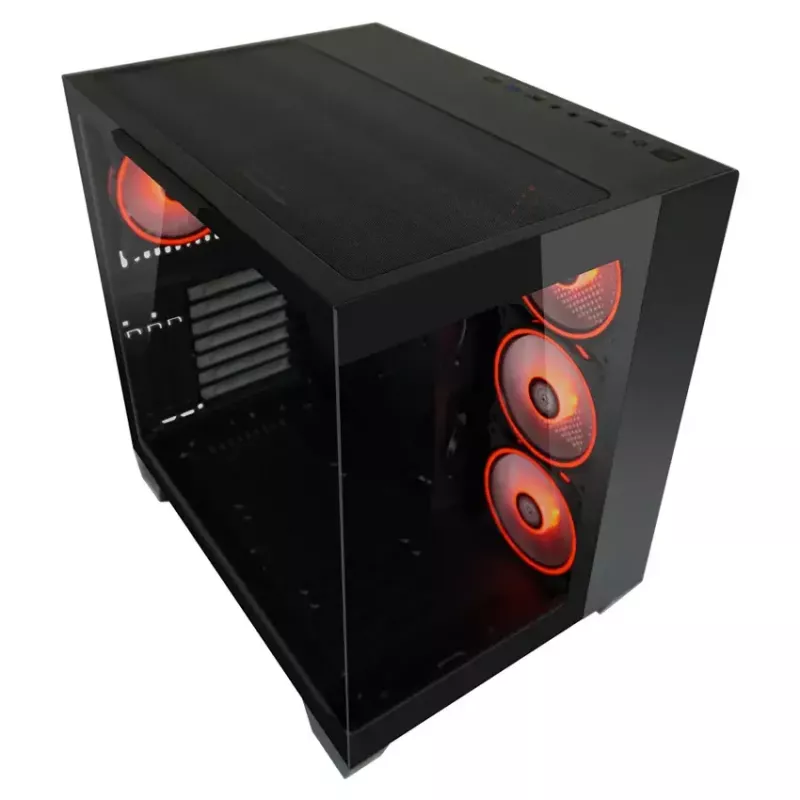 PC-Gehäuse LC-Power 809B Midi Tower Schwarz