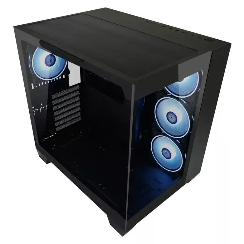 PC-Gehäuse LC-Power 809B Midi Tower Schwarz