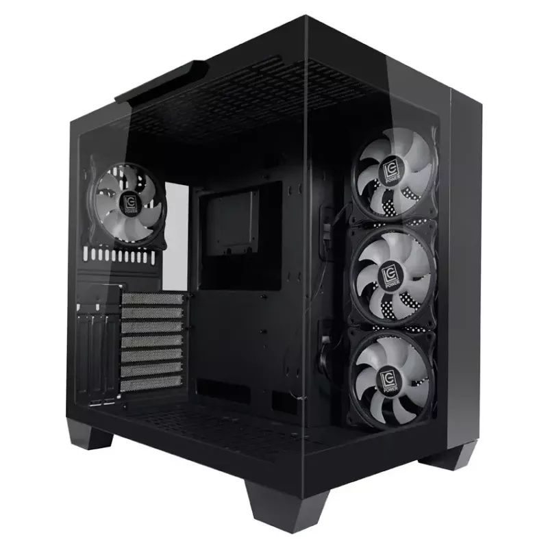 PC-Gehäuse LC-Power 809B Midi Tower Schwarz