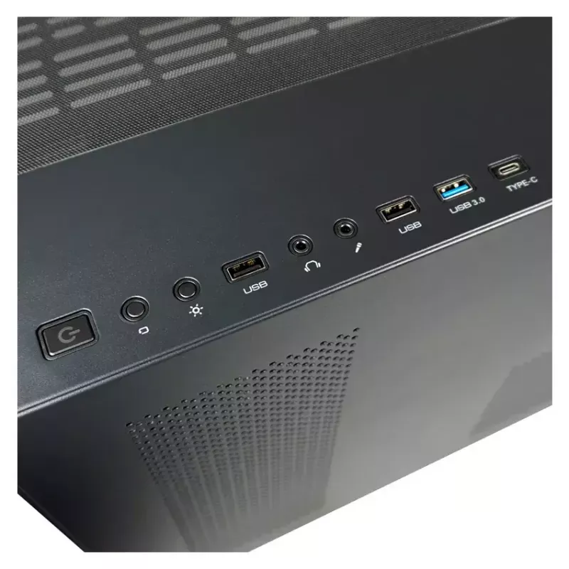 PC-Gehäuse LC-Power 809B Midi Tower Schwarz