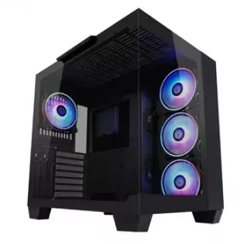 PC-Gehäuse LC-Power 809B Midi Tower Schwarz